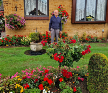 Bloomin’ Marvellous Gardener Fruit & Veg Award – Dennis Roft, Pegasus Court, Hertfordshire