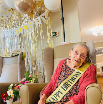 Hatton Grange care home celebrates three milestone birthdays